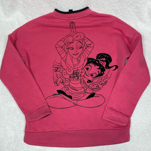 ADIDAS DISNEY COMFY PRINCESS wreck it ralph sweatshirt small - Picture 1 of 9